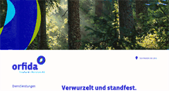 Desktop Screenshot of orfida.ch